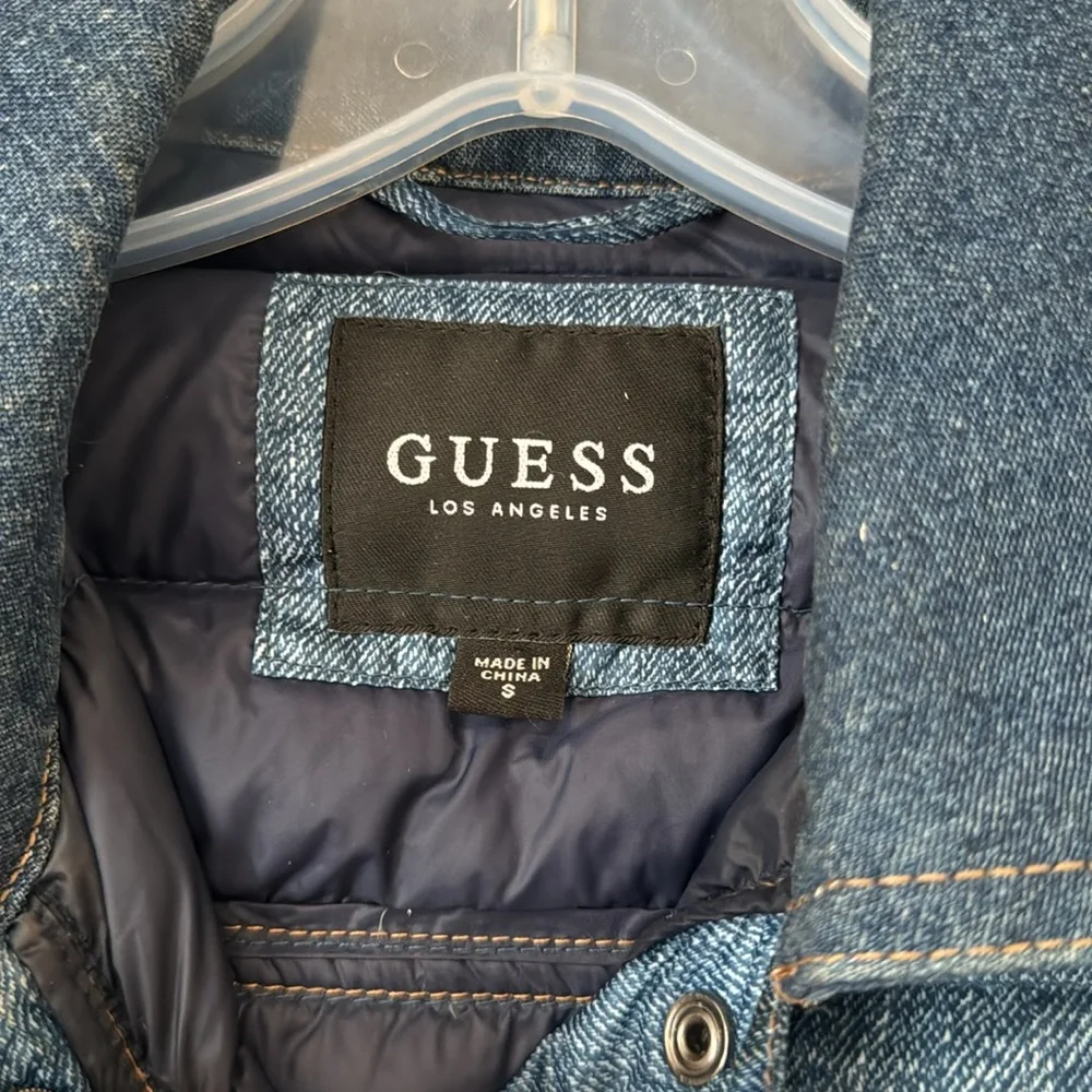 Guess Los Angeles Denim puffer jacket - Picture 8 of 13